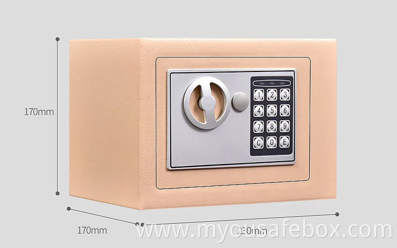 Safety Steel Household Wardrobe Hotel Safe High Capacity for 4 Pistols